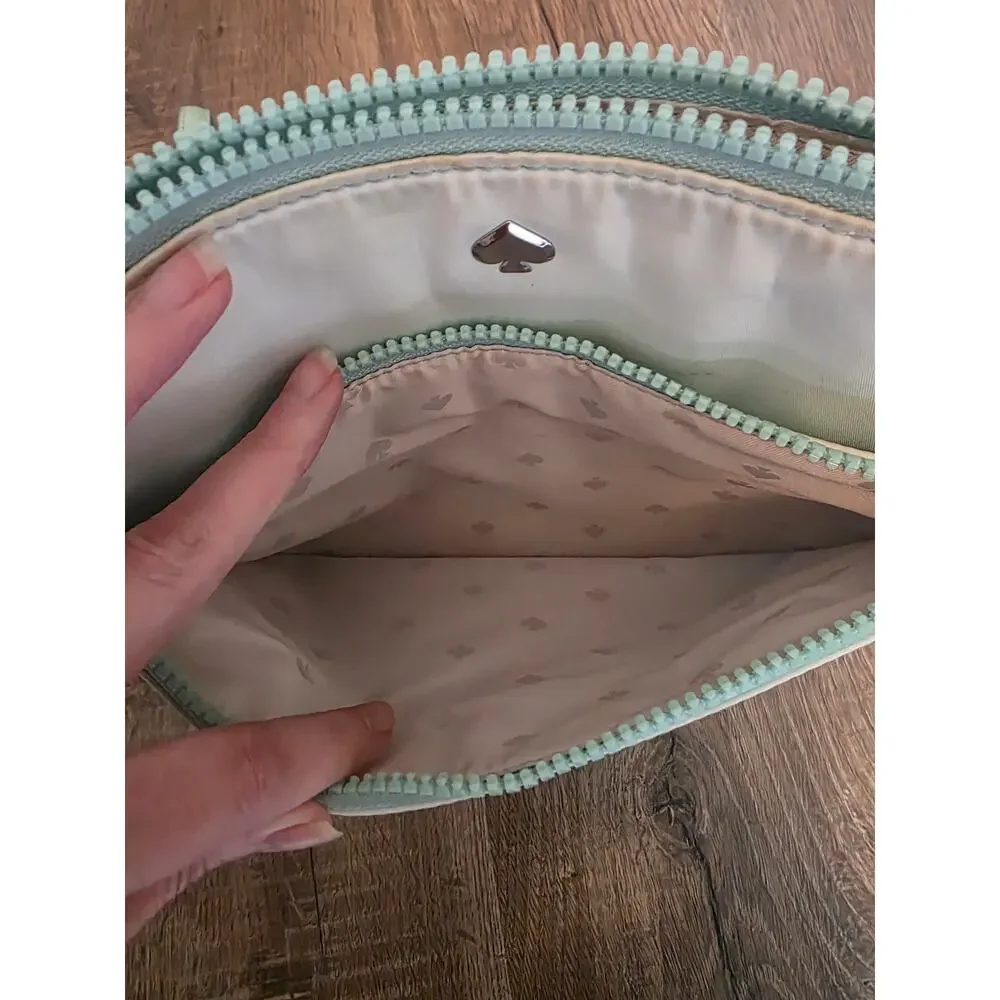 Kate Spade Jade Degrade Green Ombre Crossbody Purse - Picture 4 of 11